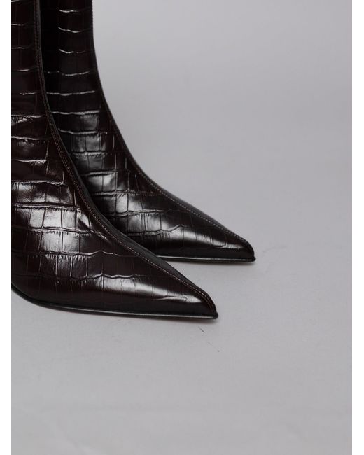 Blankens Black The Miranda Warm Croc