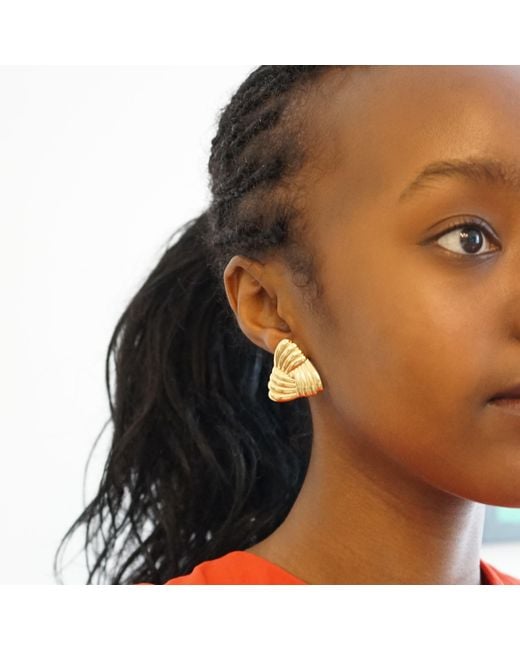 Smilla Brav Metallic Earrings Diana