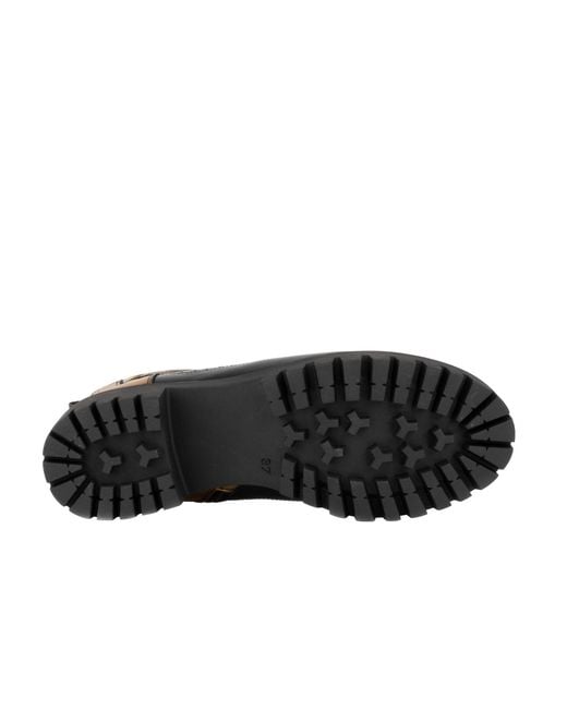 Embassy London USA Brown Milliner Platform Wool