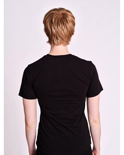 Any Old Iron Black Golden Shadow Skull Beaded T-Shirt