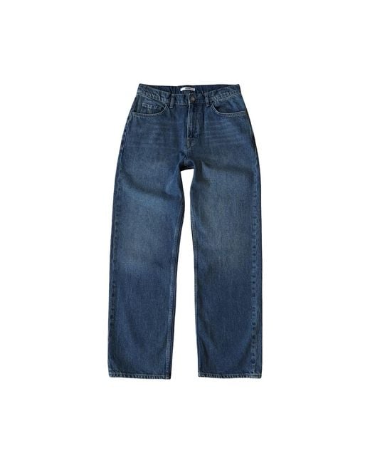 Walter Denim Limited Blue Mid Wash Super Relax Jean for men