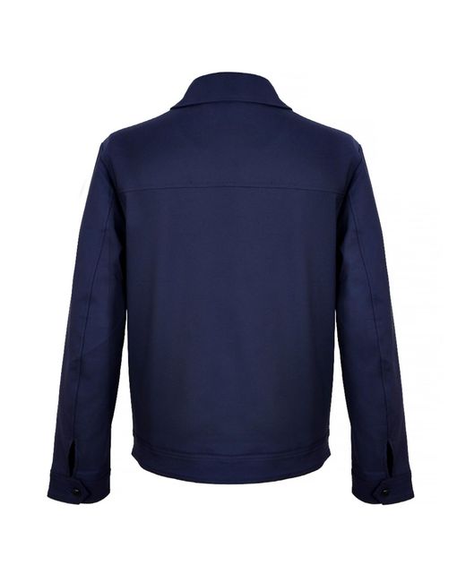 DAVID WEJ Blue Ashford Trucker Set for men