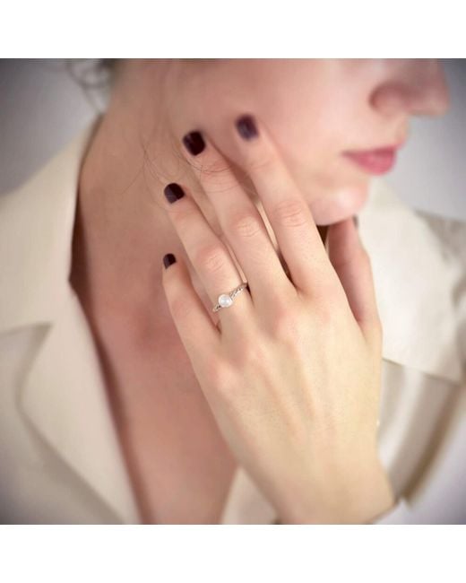The Jewellery Store London Metallic June Birthstone Ring