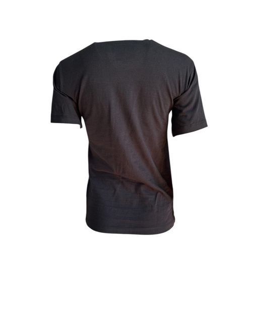 Any Old Iron Black Cuntry Color Cotton T-Shirt