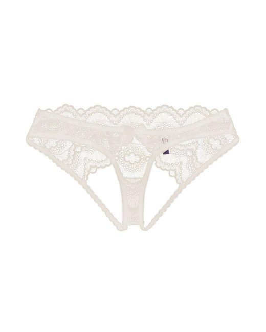 Journelle White Natalia Ouvert Alabaster