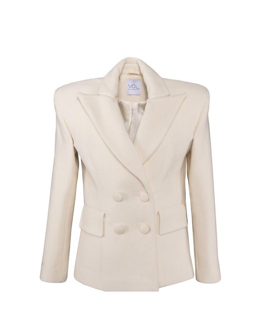 Vestiaire d'un Oiseau Libre Natural Wool Jacket