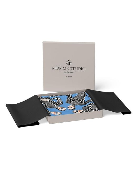 Momme Studio Blue Entrancing Individuals