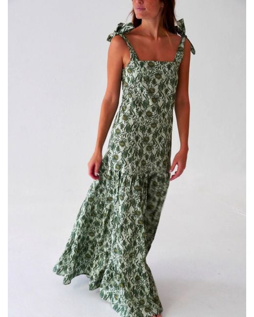 Mind Traveler Green Mia Dress