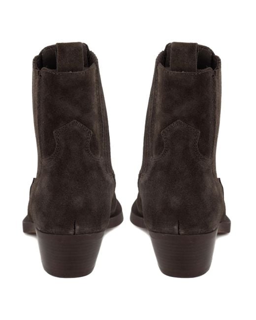 Keith Scarrott Shoes Brown Musci Suede Ankle Boots