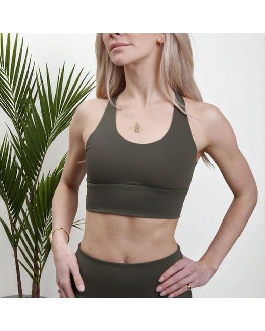 Enact Green Caimano Open Back Top
