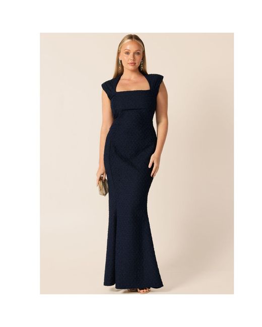SACHA DRAKE Blue Gala Royale Gown