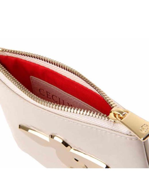 Cecily Clune Bee Pouch in Natural | Lyst