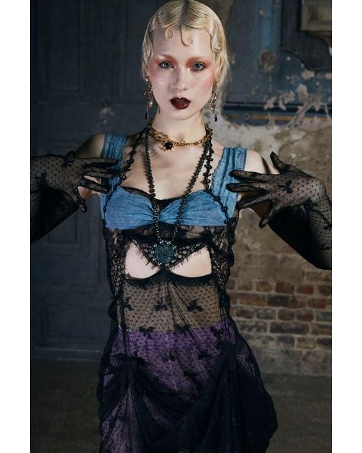 Natalia Petruch Metallic Mystic Rabbit Necklace