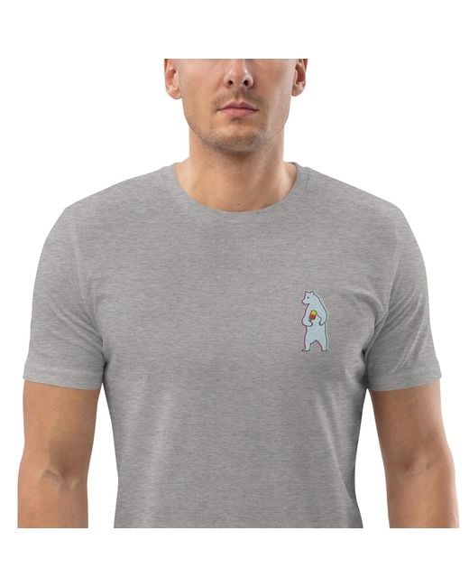 Anchor and Crew Gray Heather Polar Bear Day Out for men