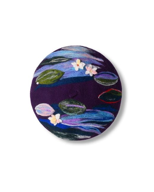 Heartfelt Layers Blue Monet Water Lilies