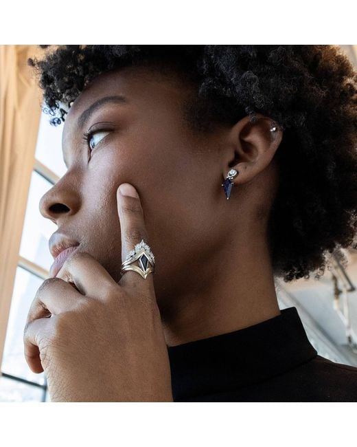 Ptera Jewelry Metallic Luna Earrings