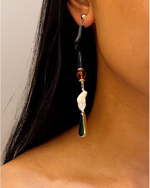 Aracheli Studio Black A Twist Earrings