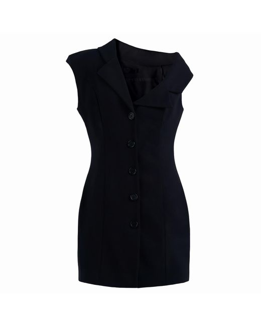The Ethos Studio Black Lilith Mini Dress