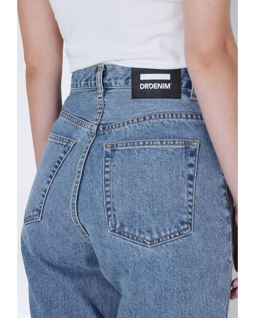 Dr. Denim Blue Nora High Cropped
