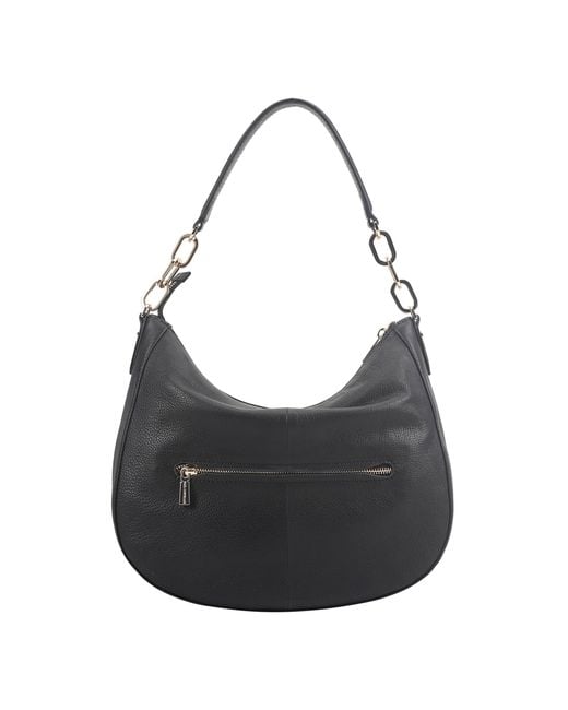 Paul Costelloe Black Bisbee Leather Shoulder Bag