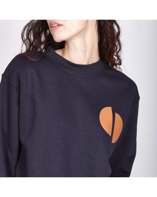 SOHUMAN Blue Deis Sustainable Sweatshirt