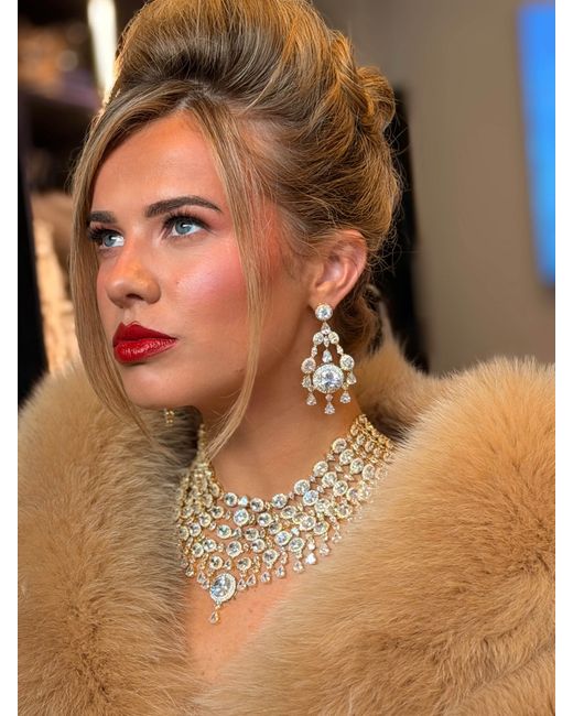 Stephanie Browne Australia Metallic The Satine Necklace