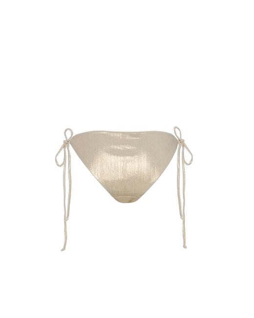 Anse Victorin White Bianca Bikini Bottom