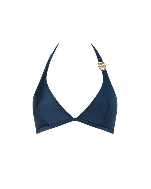 BonBon Lingerie Blue Siren Smoke Triangle Bikini Top