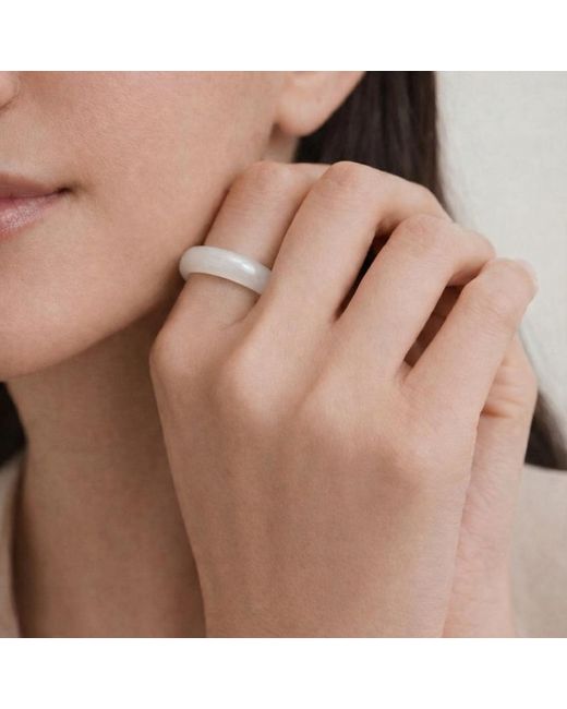 seree Blue Chess Light Dark Jade Ring