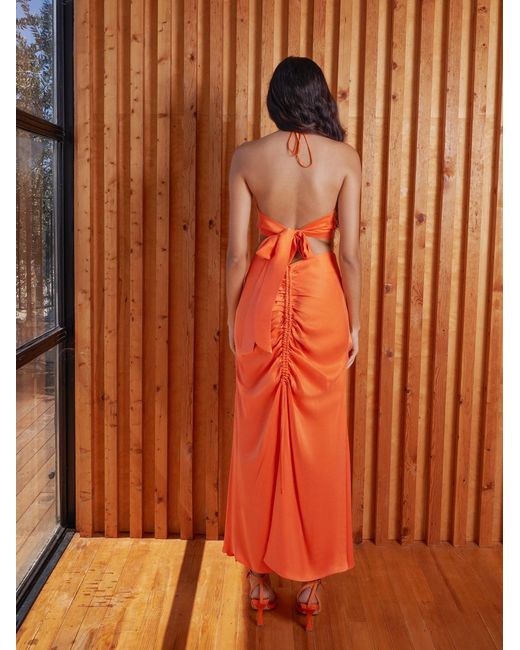 Cansu Xi Orange Bisou Top