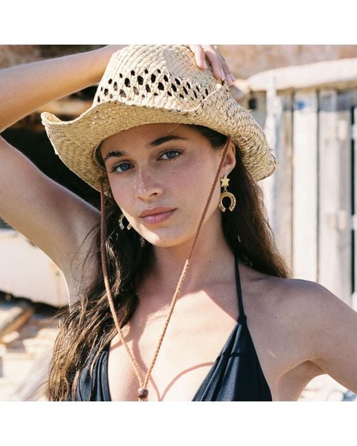 Sccollection Metallic Lucky Horseshoe Earrings