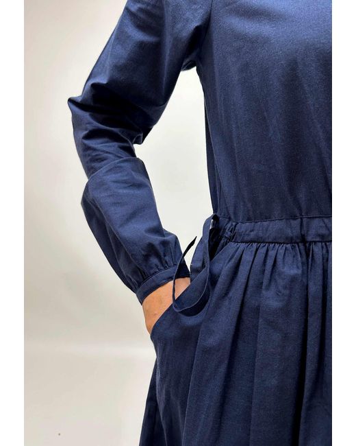 GROBUND Blue Agnete Dress