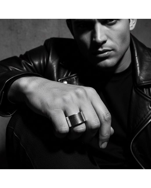Tg-Jewellery by Tamara Gervasio Metallic Sterling Puzzle Stackable Ring
