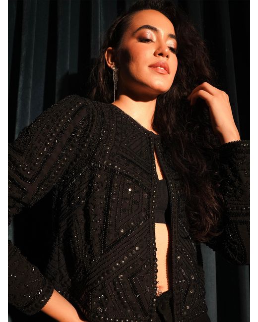 Rose & Nancy Black Briar Jacket