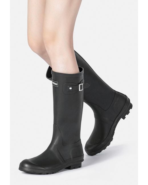 EverAu Australia Black Goose Tall Gumboots