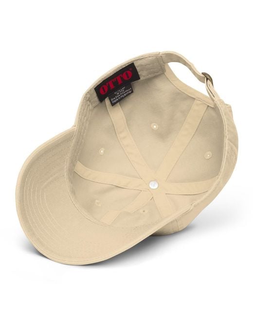 Anchor and Crew Neutrals Natural Gustatory Coffee Before Bad Decisions. Cotton Embroidered Cap for men