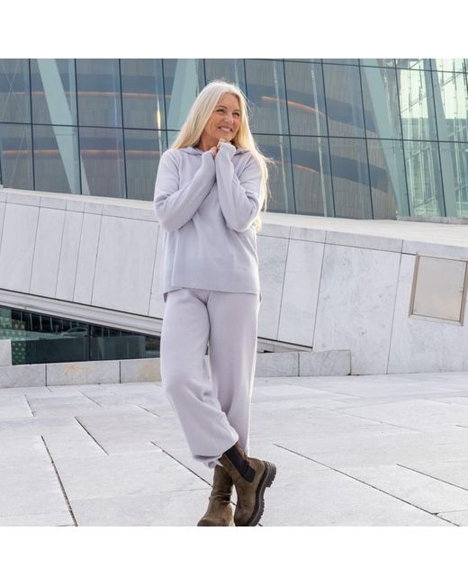 tirillm Black Ida Cashmere Hooded Pullover