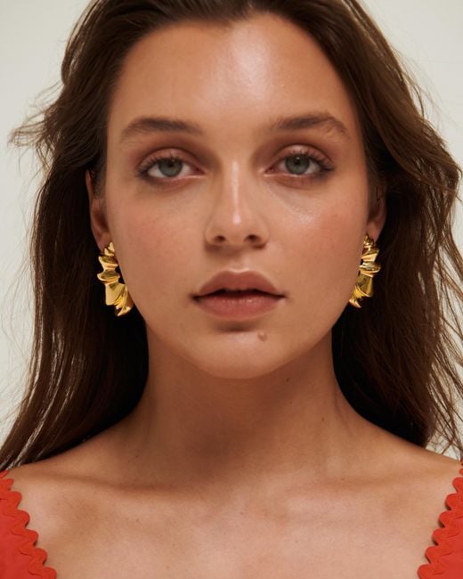 Ornare the Label Metallic Marisa Earrings