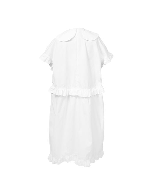 Ioana Ciolacu White Dahlia Dress