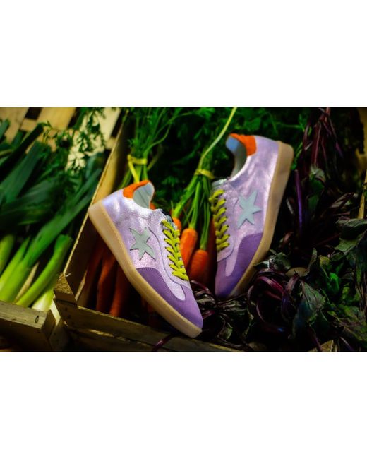Keith Scarrott Shoes Purple Bitonto Lilac Trainer