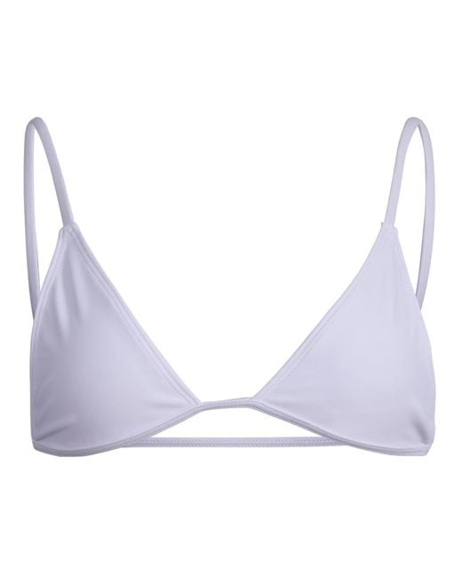 Minimale Animale Purple Lucid Bijou Bikini Top