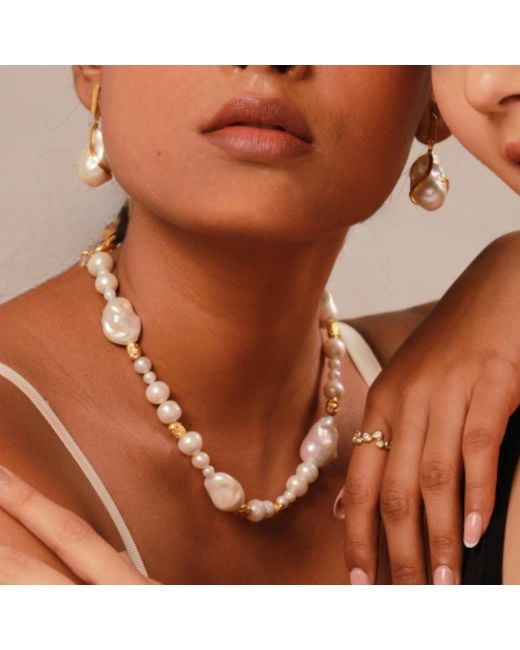 GEM BAZAAR Metallic The Margo Necklace