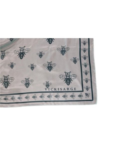 Vicki Sarge Gray The Silk Bee Scarf