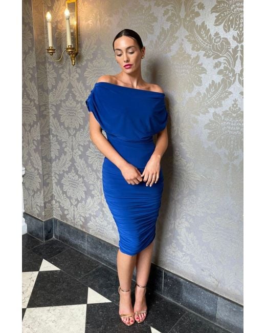 Atom Label Blue Oxygen Dress