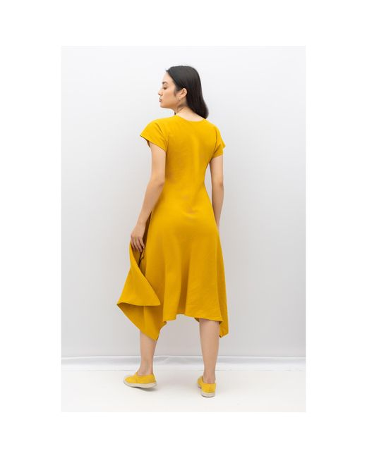 Bianca Popp Yellow Many Angles Dress