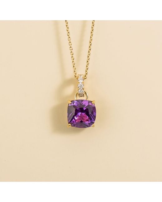 Juvetti Pink Oreol Pendant Necklace