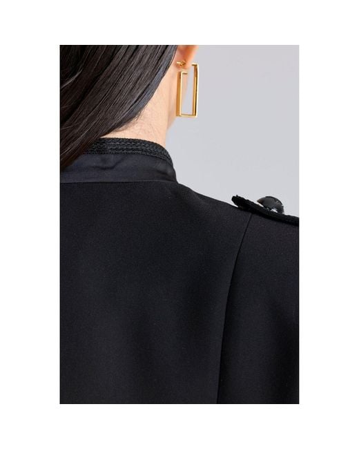 The Extreme Collection Black Military Hussar Tailored Jacket