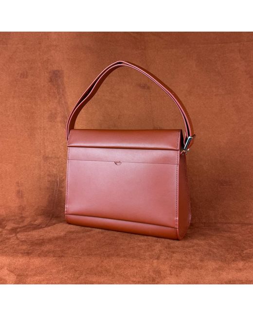 godi. Brown The Christy Handmade Mini Adjustable Shoulder Bag