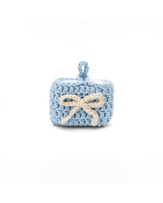 Cordée Cases Blue Airpods Pouch Powder