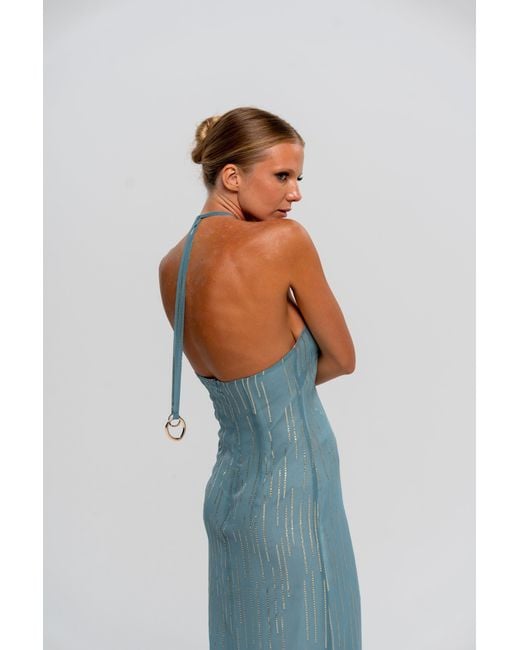 The Ethos Studio Blue Solara Dress